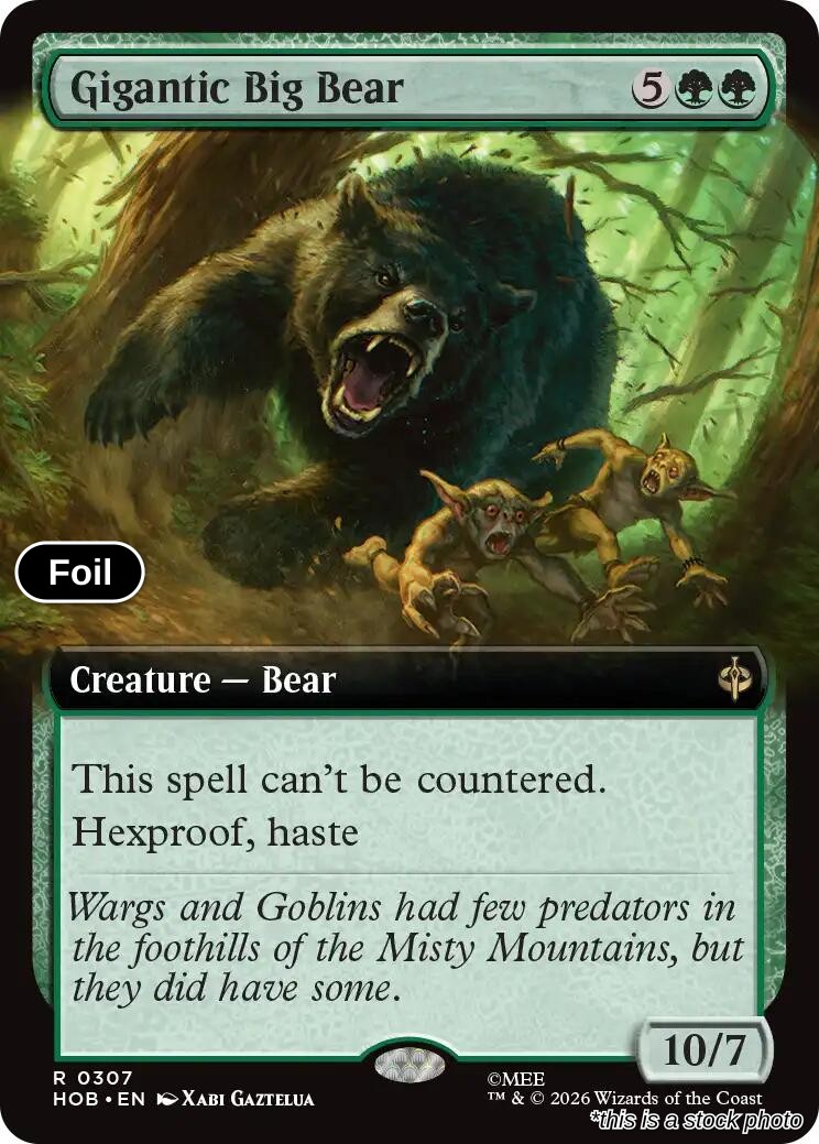 Gigantic Big Bear (Extended Art)