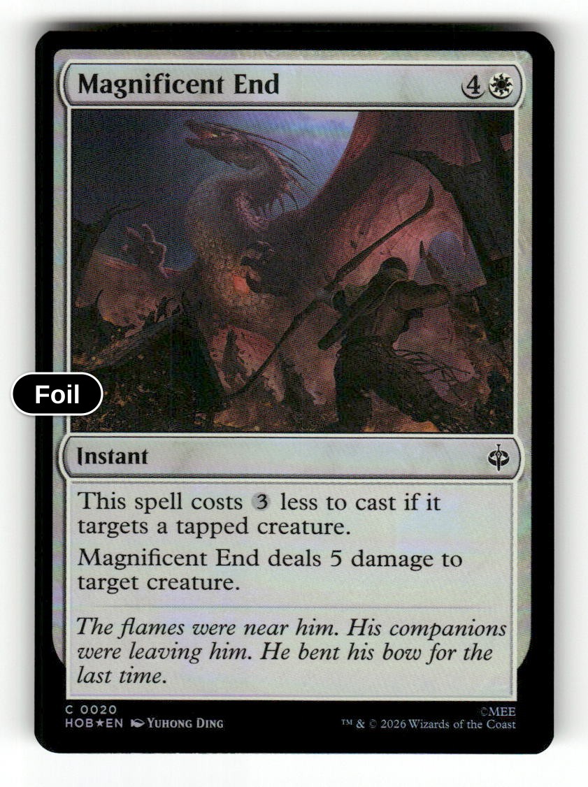 Magnificent End