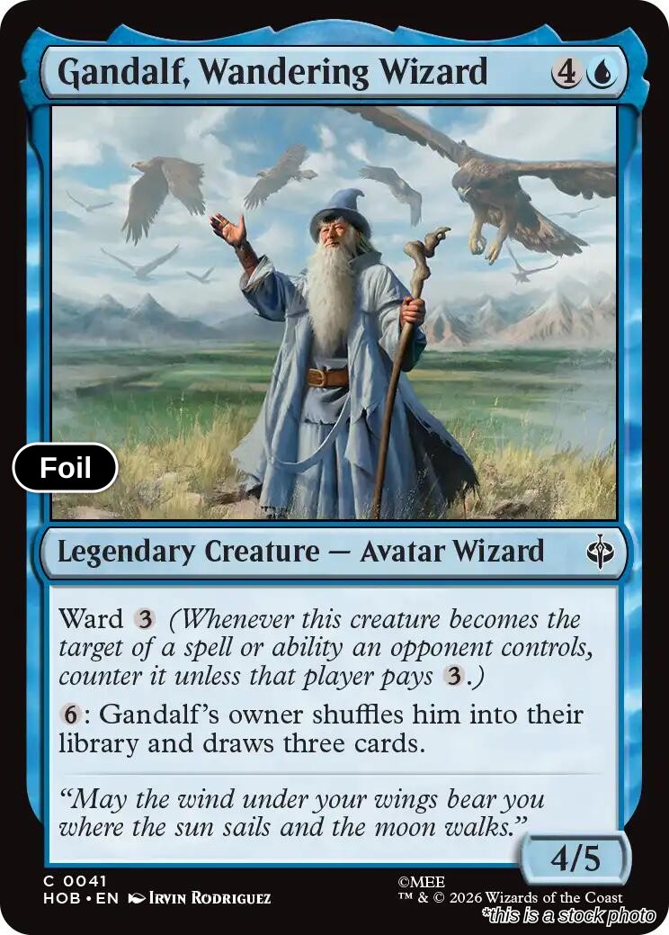 Gandalf, Wandering Wizard