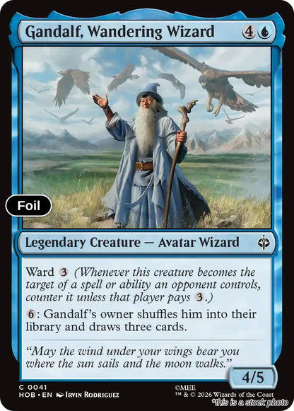 Gandalf, Wandering Wizard