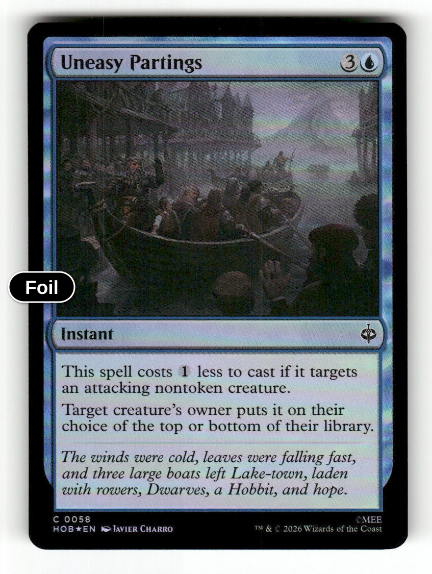 Uneasy Partings