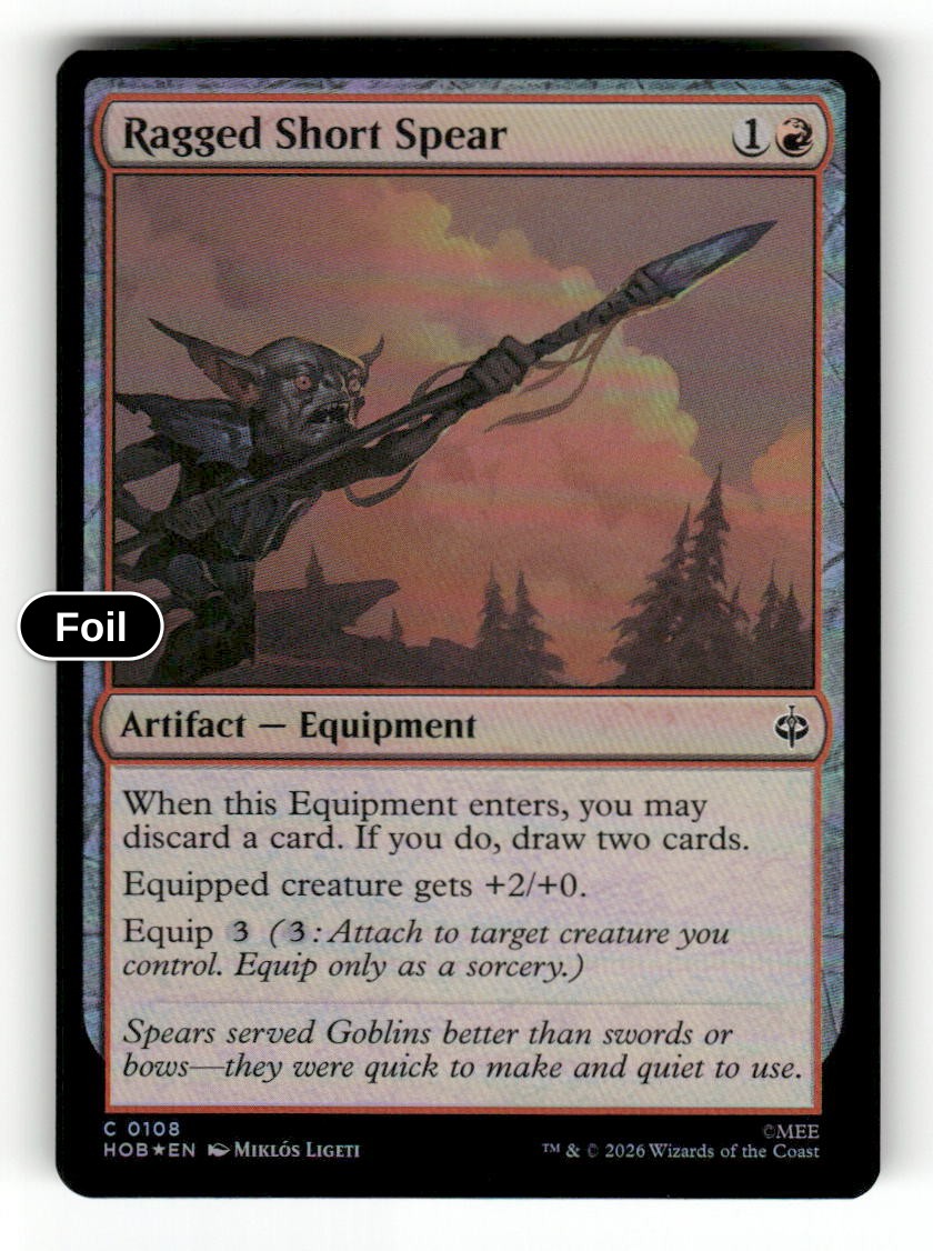Ragged Short Spear