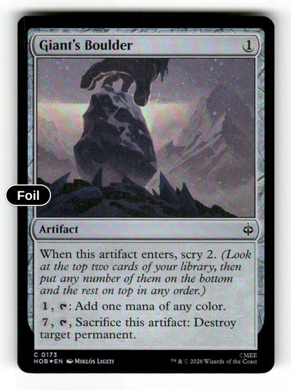 Giant's Boulder