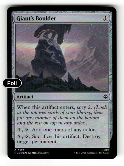 Giant's Boulder