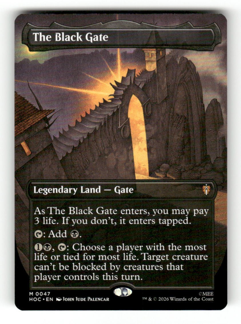 The Black Gate (Borderless)