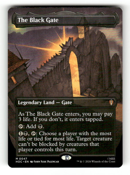 The Black Gate (Borderless)