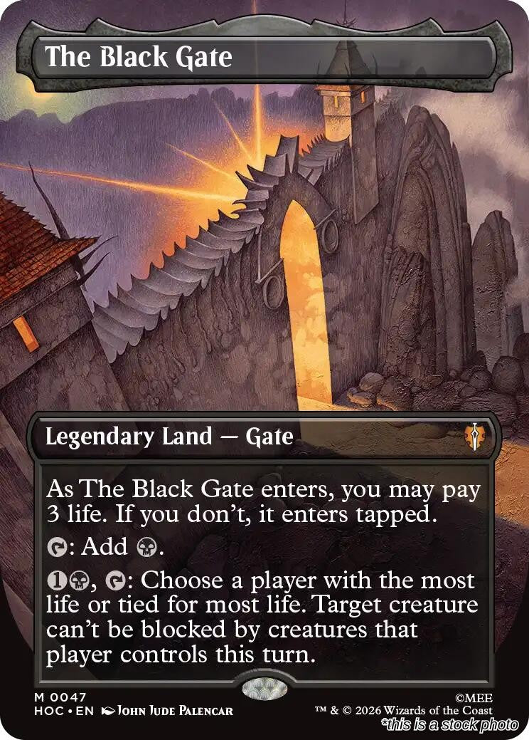 The Black Gate (Borderless)