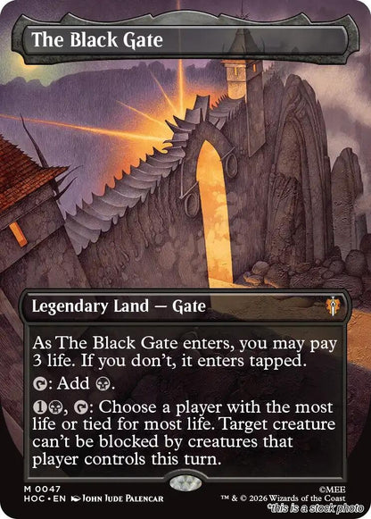 The Black Gate (Borderless)