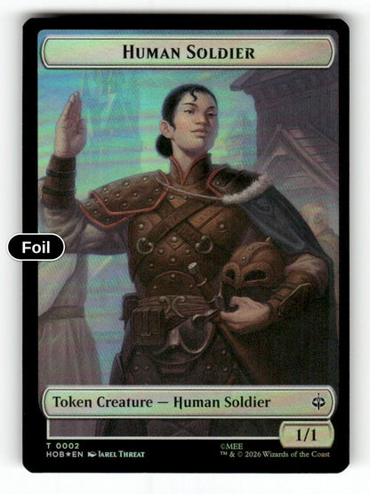 Human Soldier // Goblin Army (0004) Double-Sided Token (Back)