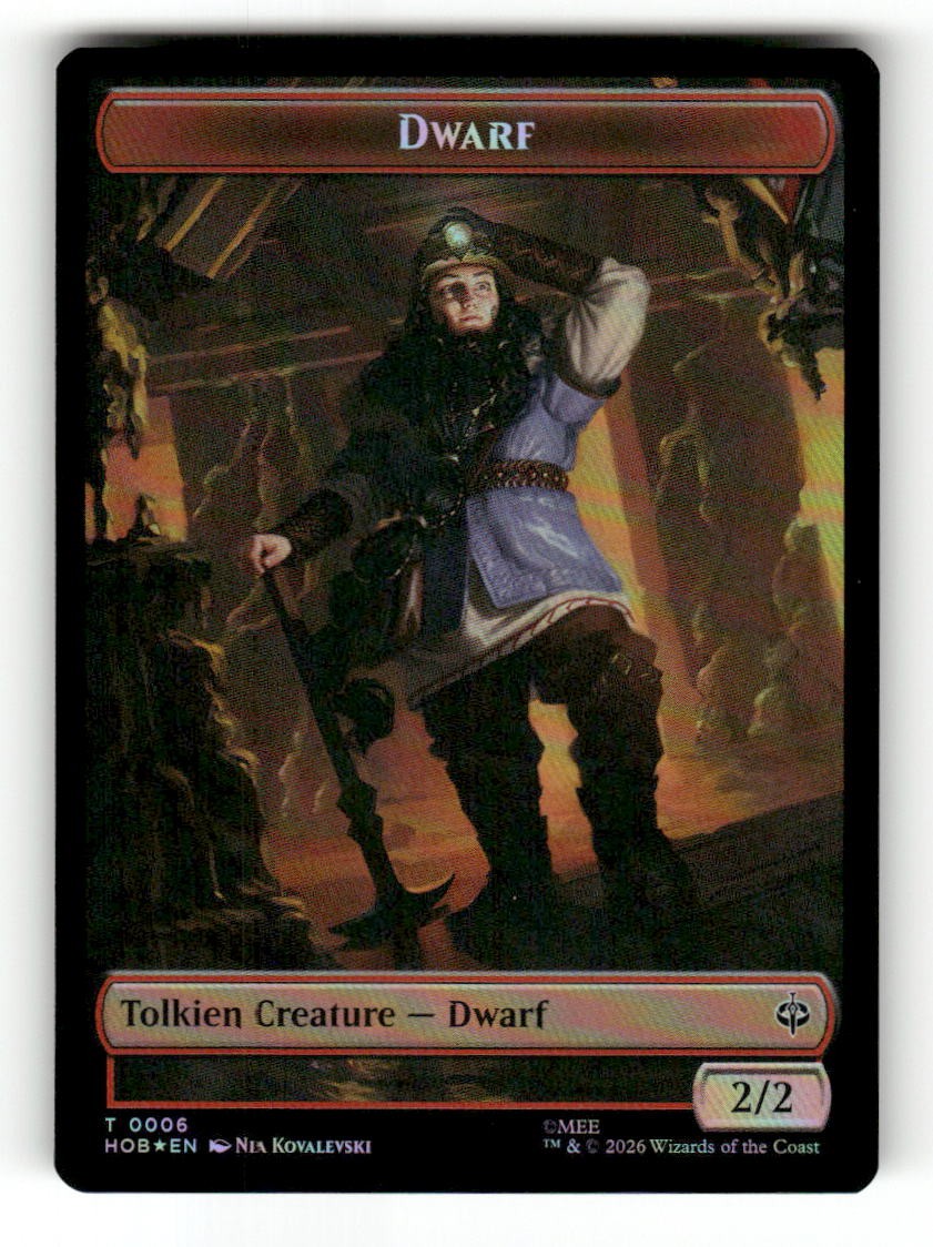 Dwarf // Enduring Story Double-Sided Token