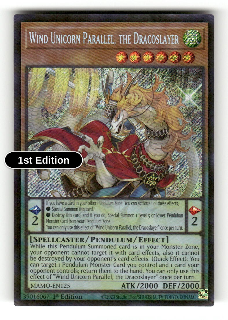 Wind Unicorn Parallel, the Dracoslayer