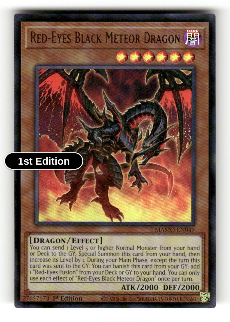 Red-Eyes Black Meteor Dragon