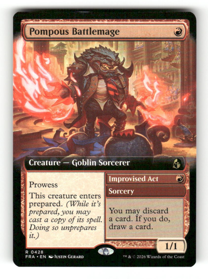 Pompous Battlemage (Extended Art)