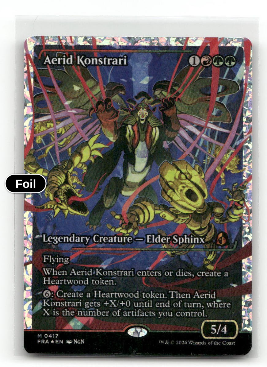 Aerid Konstrari (Showcase) (Fracture Foil) (0417)