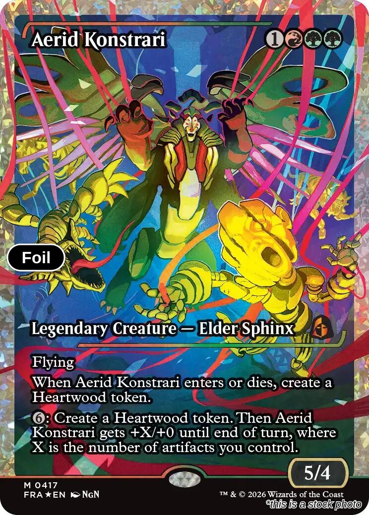Aerid Konstrari (Showcase) (Fracture Foil) (0417)