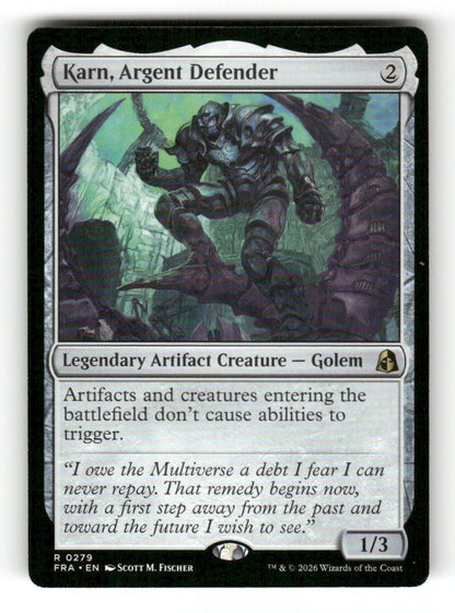 Karn, Argent Defender