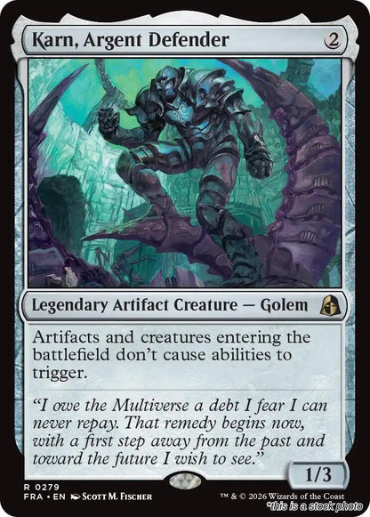 Karn, Argent Defender