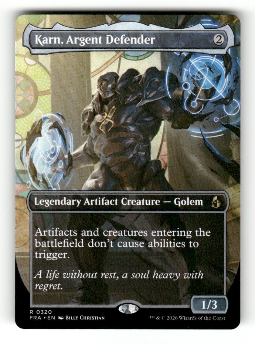Karn, Argent Defender (Borderless)