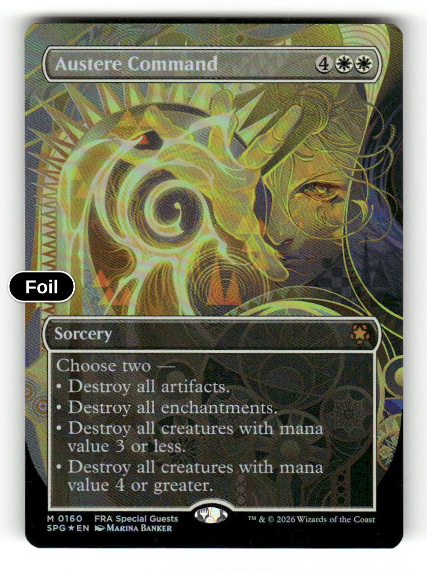 Austere Command (Borderless)