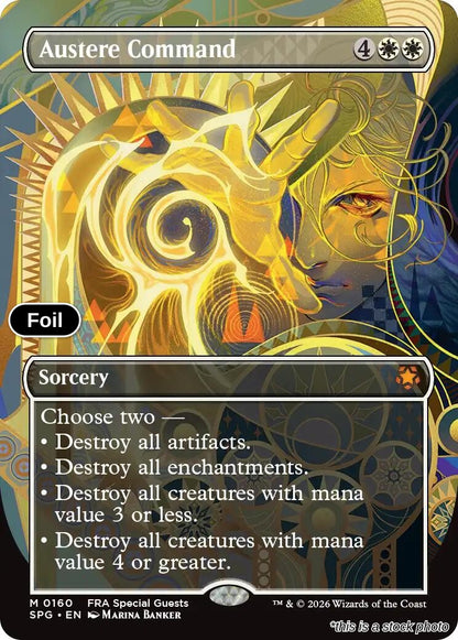 Austere Command (Borderless)