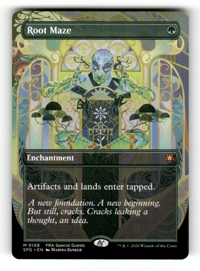 Root Maze (Borderless)