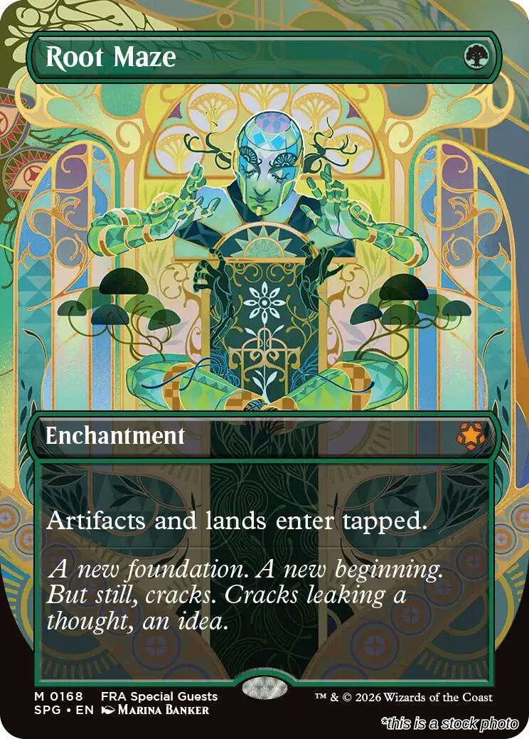 Root Maze (Borderless)