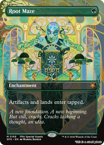 Root Maze (Borderless)