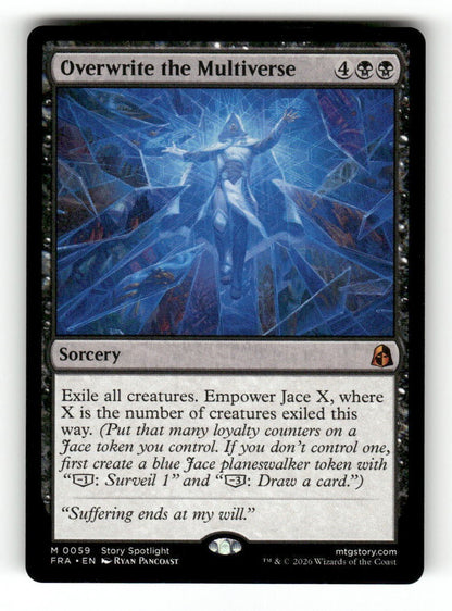 Overwrite the Multiverse
