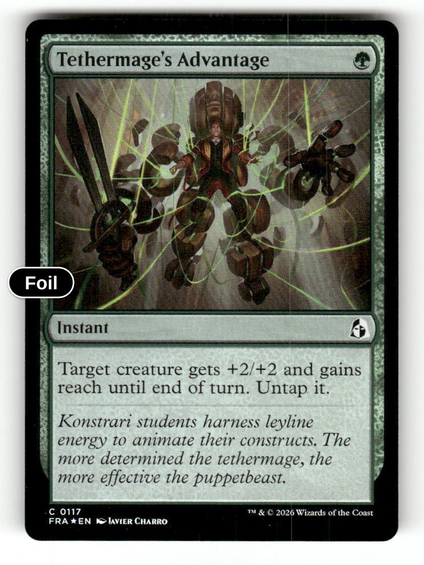 Tethermage's Advantage
