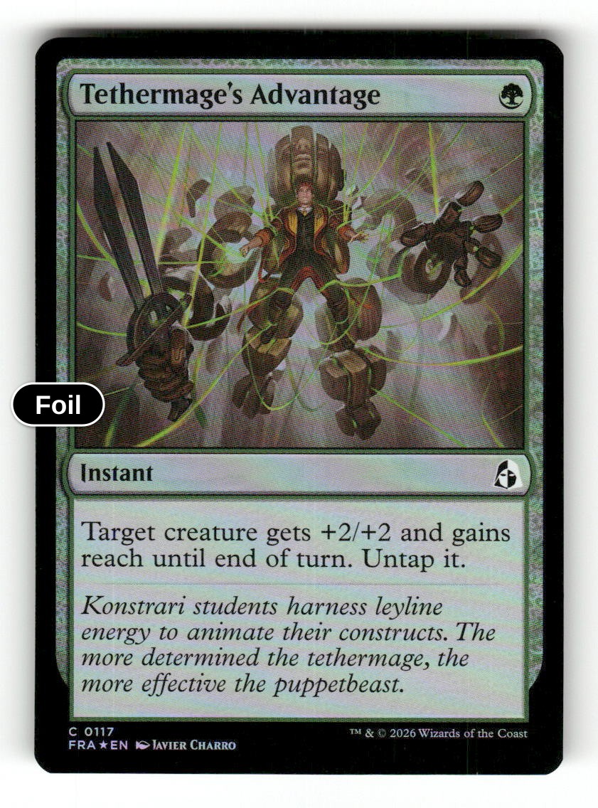 Tethermage's Advantage