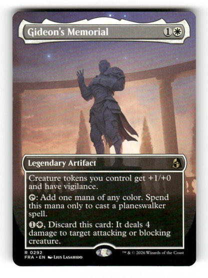 Gideon's Memorial (Borderless)
