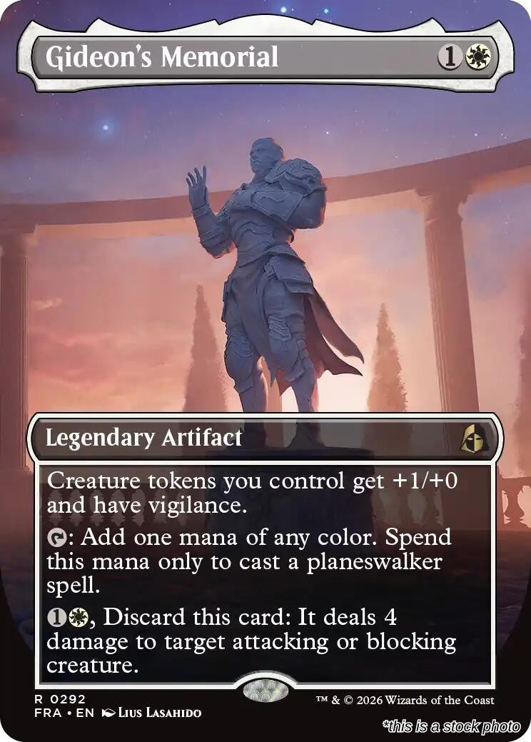 Gideon's Memorial (Borderless)