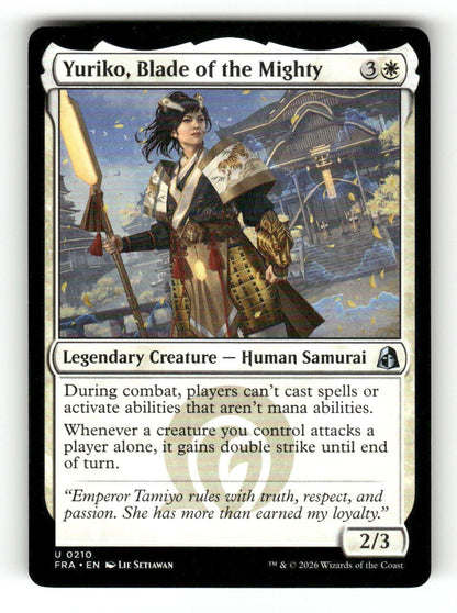 Yuriko, Blade of the Mighty