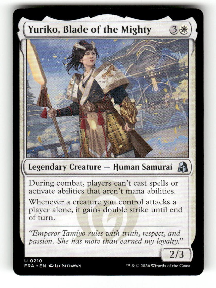 Yuriko, Blade of the Mighty