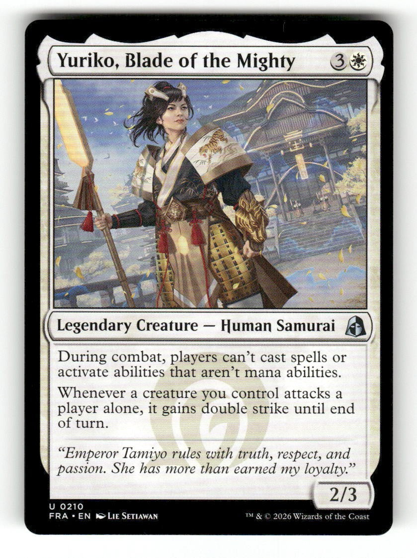 Yuriko, Blade of the Mighty