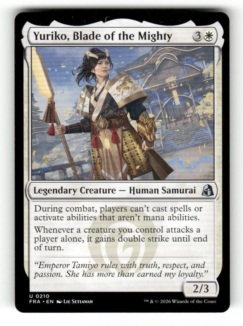 Yuriko, Blade of the Mighty