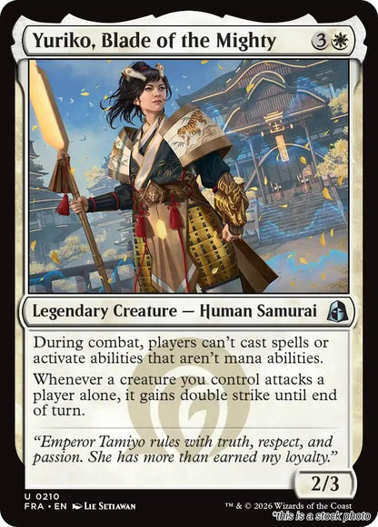 Yuriko, Blade of the Mighty