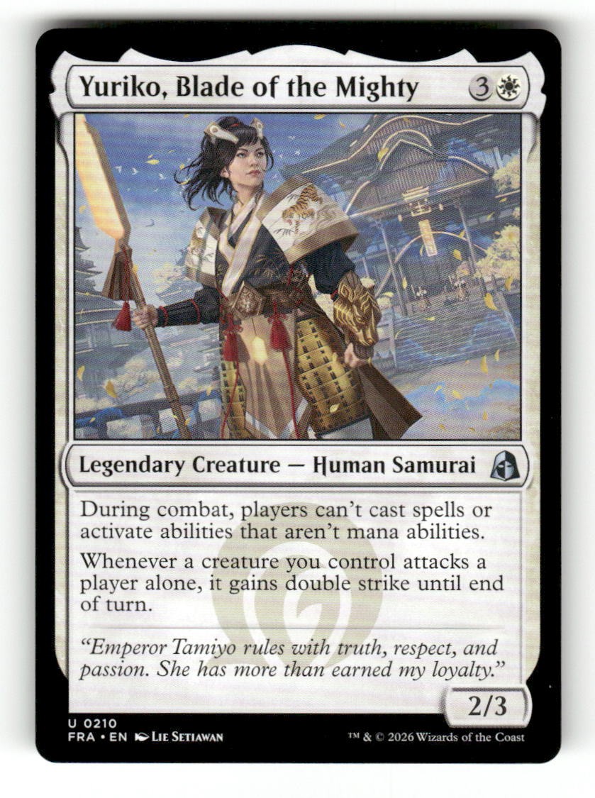 Yuriko, Blade of the Mighty