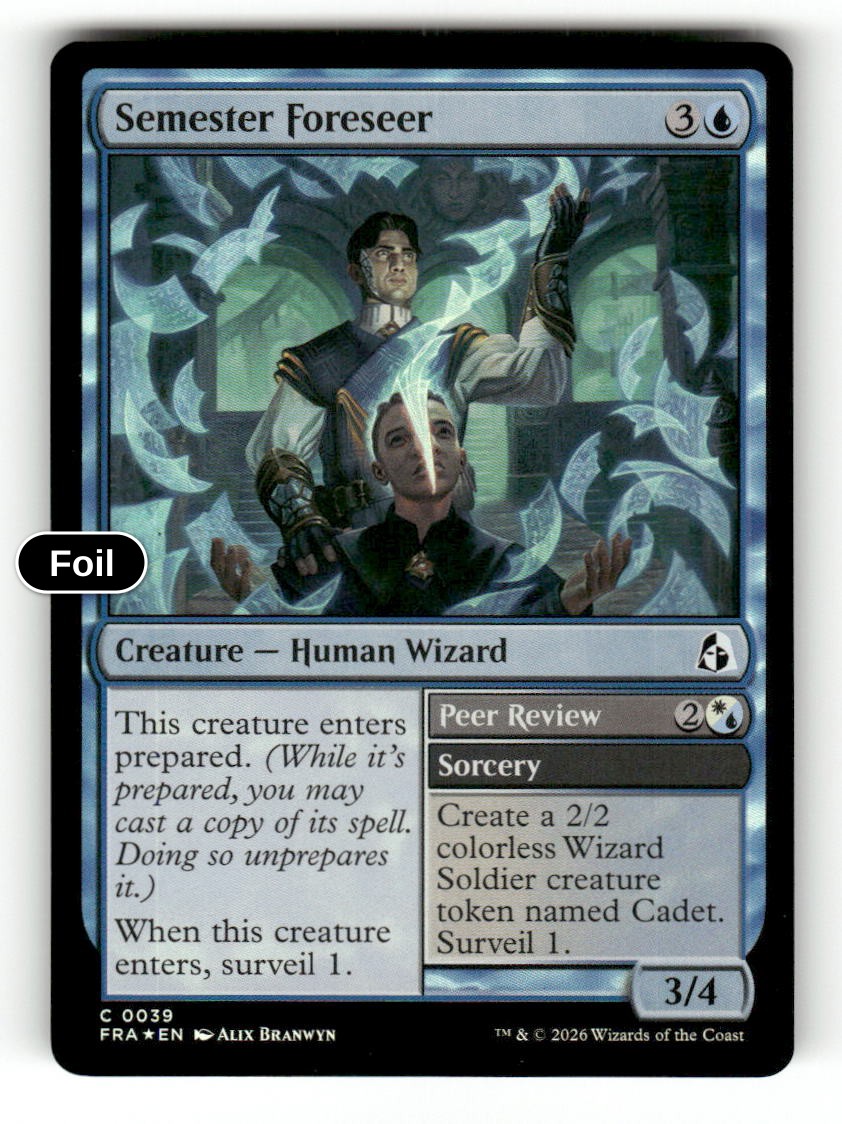 Semester Foreseer