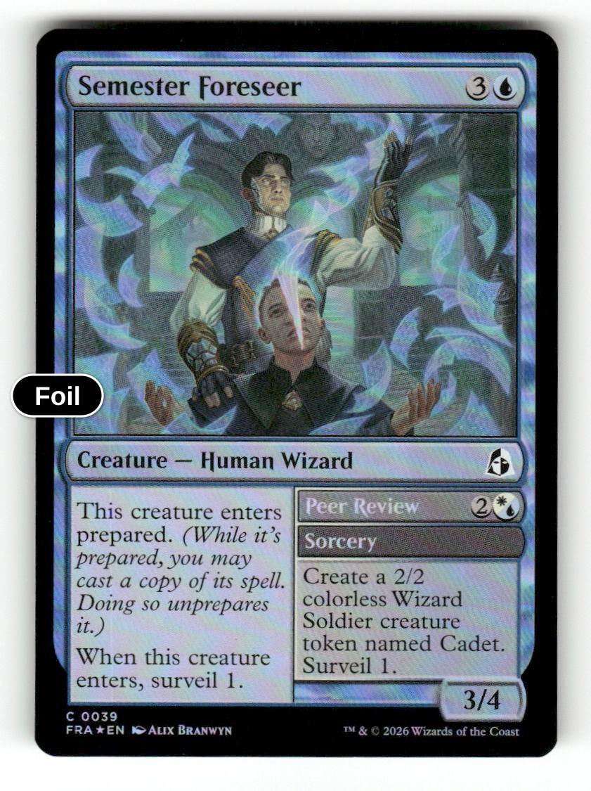 Semester Foreseer