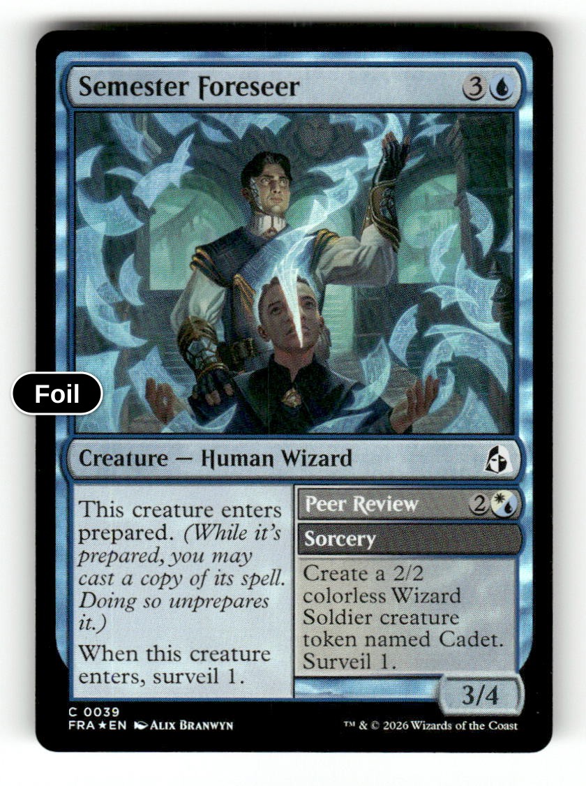 Semester Foreseer