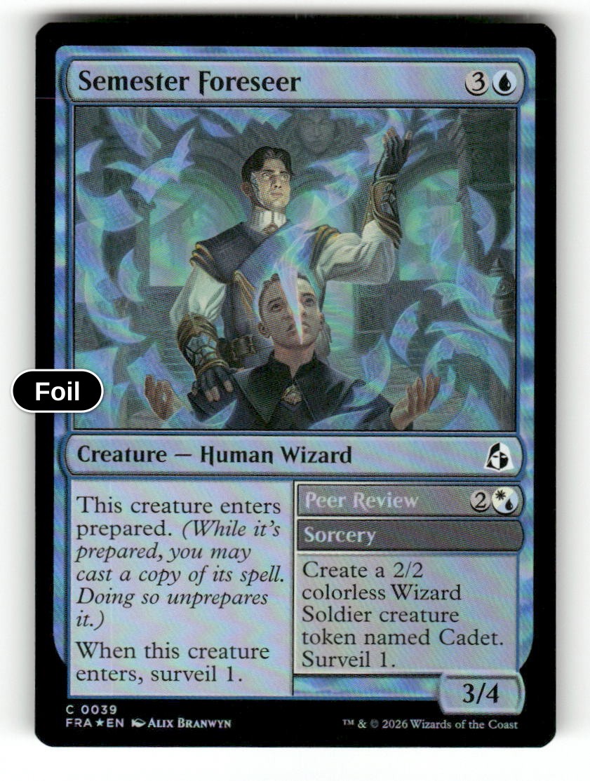 Semester Foreseer