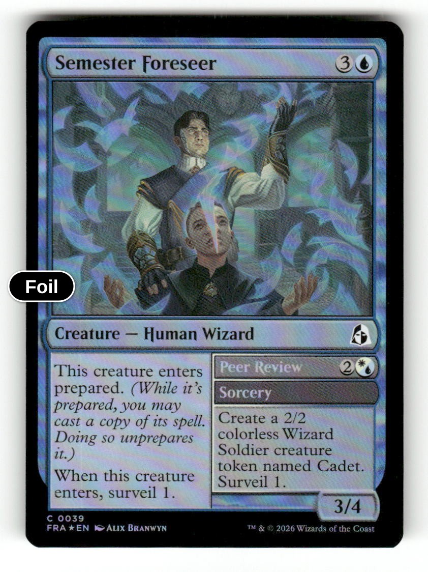 Semester Foreseer