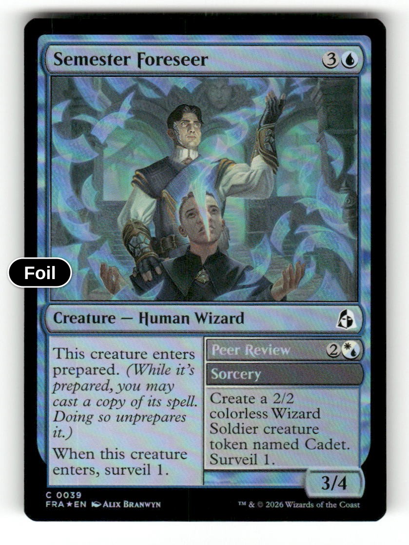 Semester Foreseer