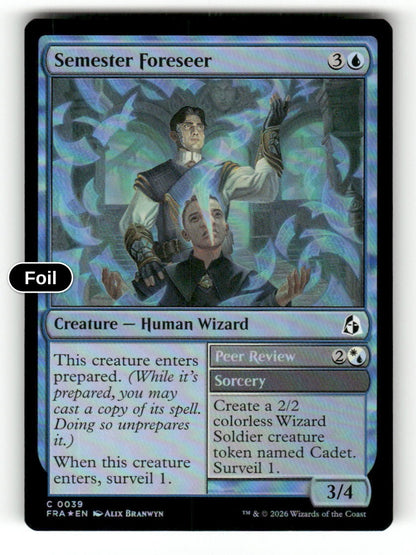 Semester Foreseer