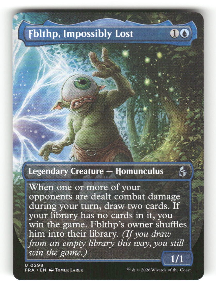 Fblthp, Impossibly Lost (Borderless)
