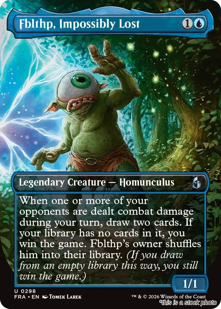 Fblthp, Impossibly Lost (Borderless)