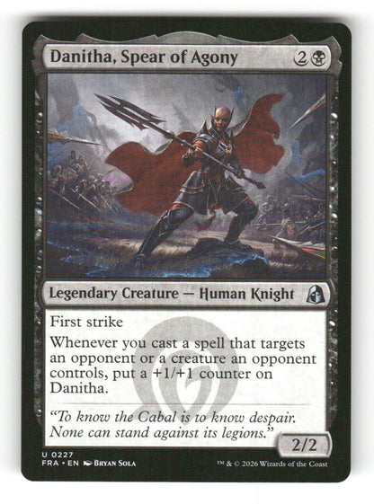 Danitha, Spear of Agony