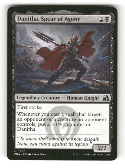 Danitha, Spear of Agony