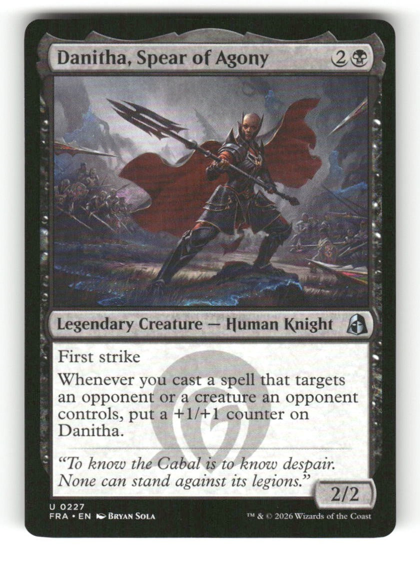 Danitha, Spear of Agony